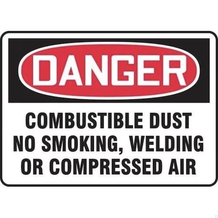 Accuform OSHA DANGER SAFETY SIGNS CONFINED MCSP051XT MCSP051XT